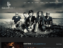 Tablet Screenshot of barockproject.net